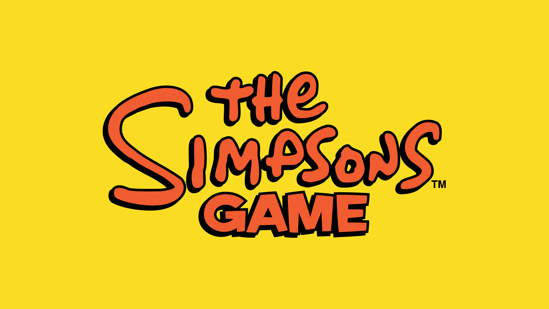 The Simpsons Game Logo