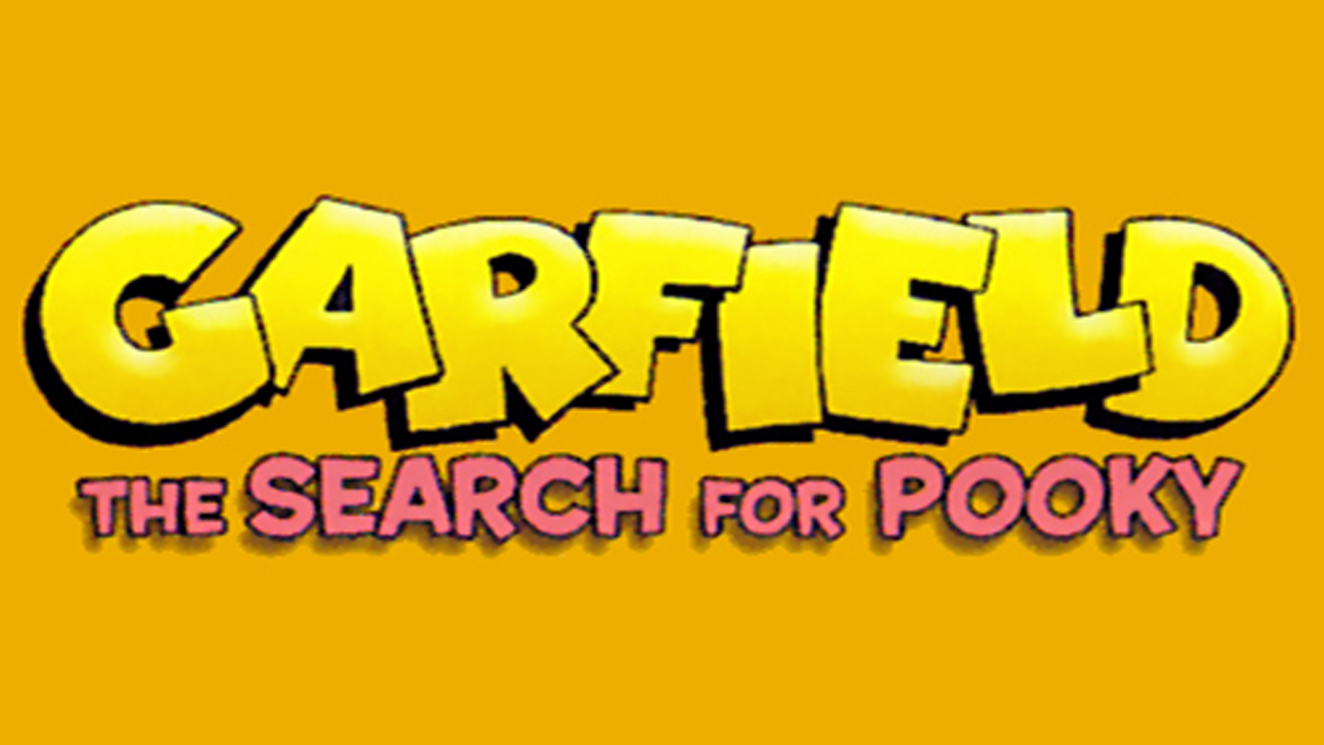 Garfield: The Search for Pooky Logo