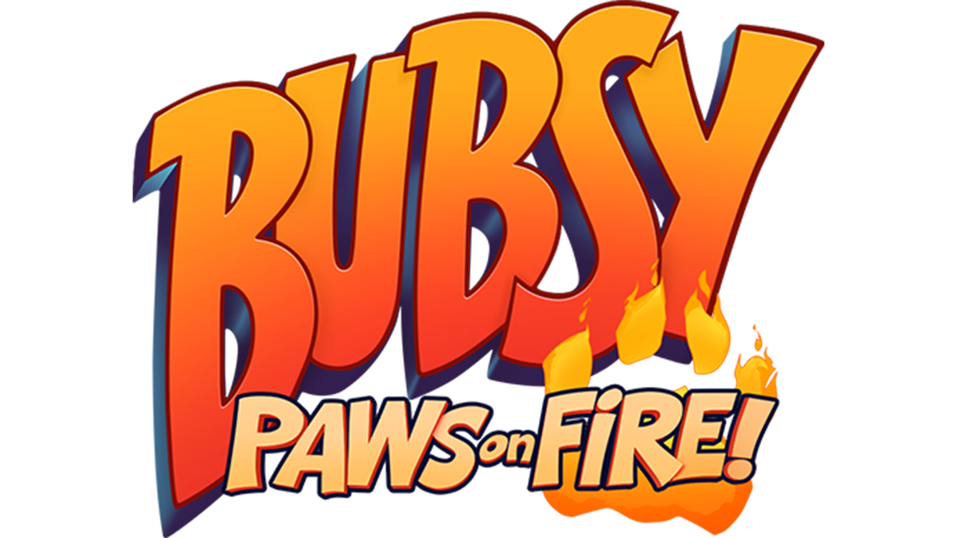Bubsy: Paws on Fire! Logo