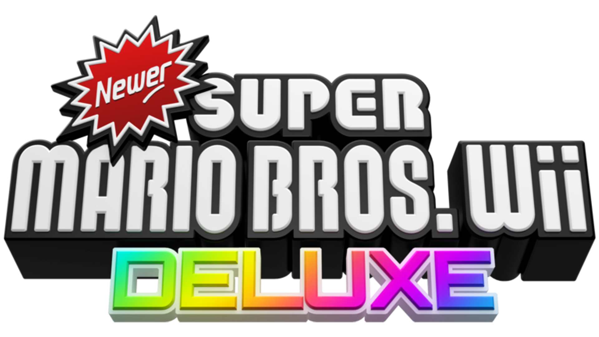 Newer Super Mario Bros. Wii Deluxe Logo