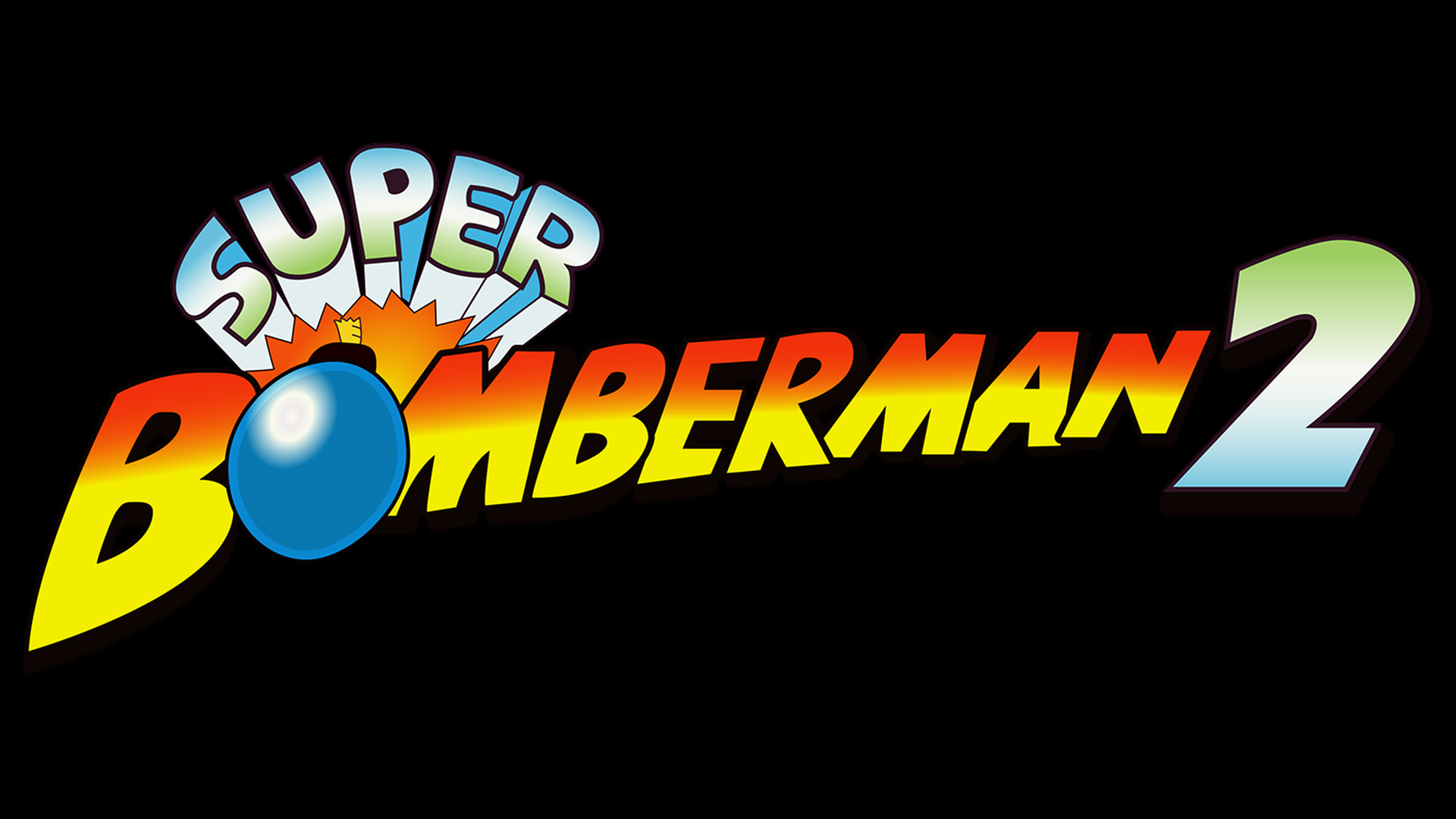 Super Bomberman 2 Logo