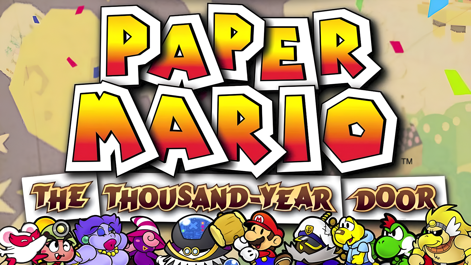 Paper Mario: The Thousand-Year Door Logo